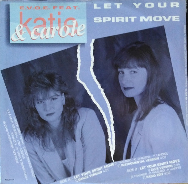E.V.O.E. Feat. Katie & Carole : Let Your Spirit Move (12")