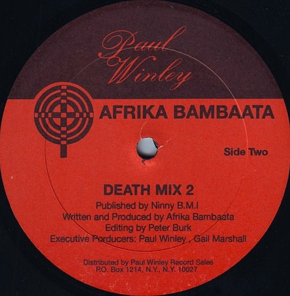 Afrika Bambaataa : Death Mix "2" (12")