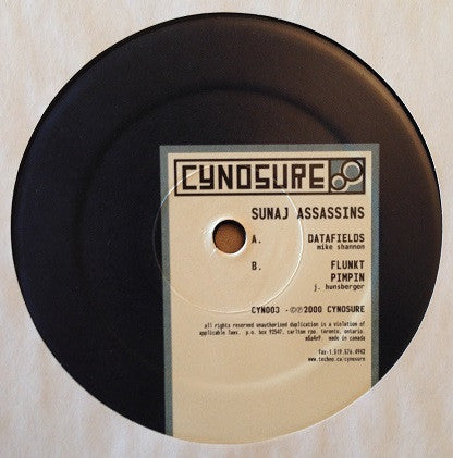 Sunaj Assassins : Datafields (12")