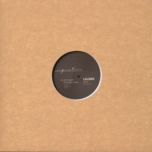 Calibre : Start Again VIP (12", RE, RP)