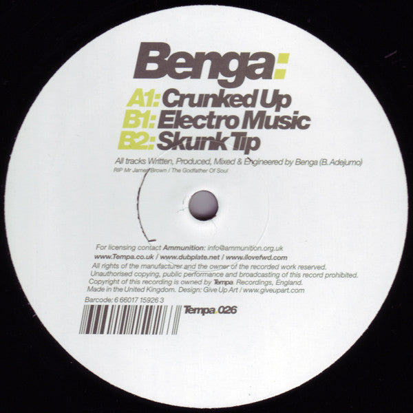 Benga : Crunked Up (12")