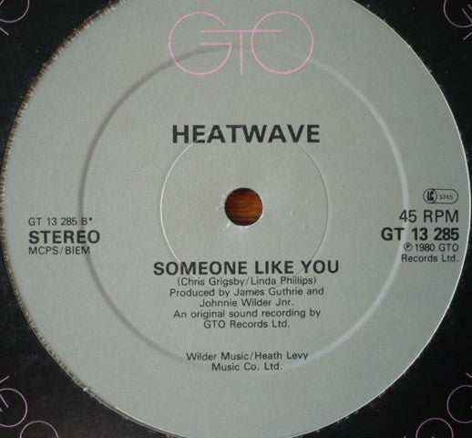 Heatwave : Gangsters Of The Groove (12")