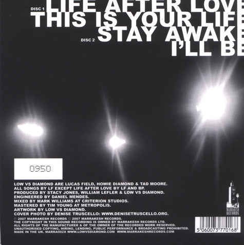 Low vs Diamond : Life After Love EP (2x7", EP, Ltd, Num, Gat)