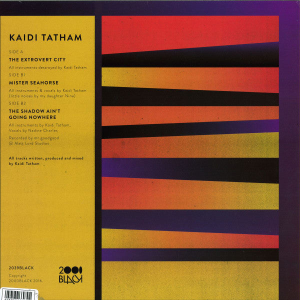 Kaidi Tatham : The Extrovert City (12")