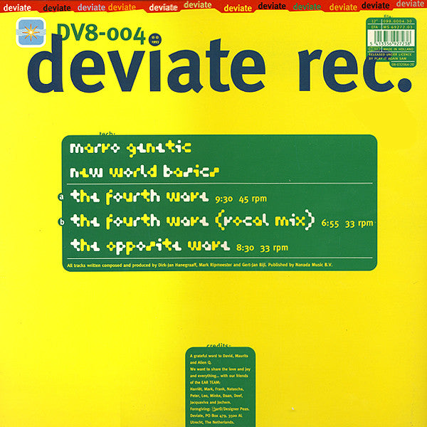 Marvo Genetic : New World Basics (12")
