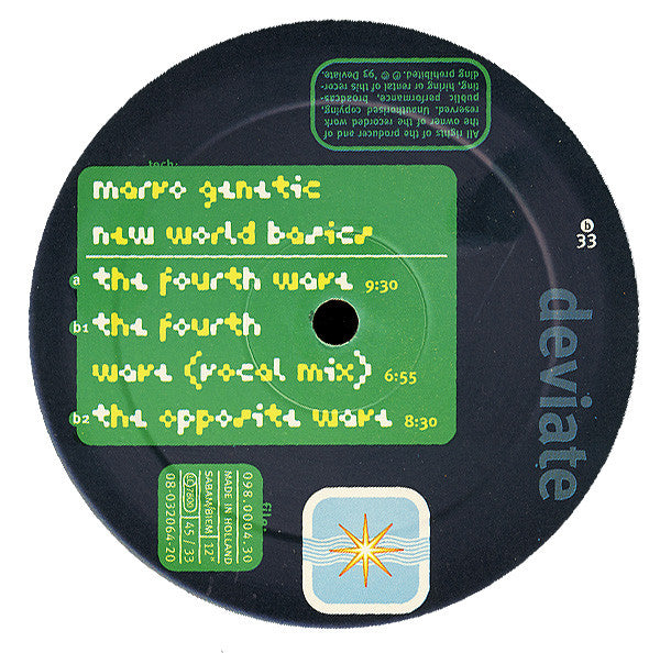 Marvo Genetic : New World Basics (12")