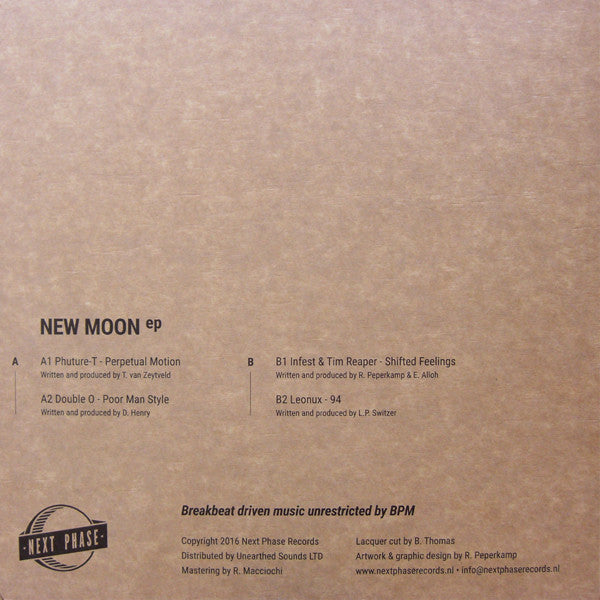 Various : New Moon EP (12", EP, Ltd)