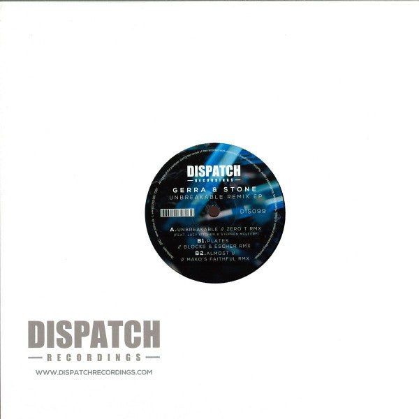 Gerra & Stone : Unbreakable Remix Ep (12", EP)