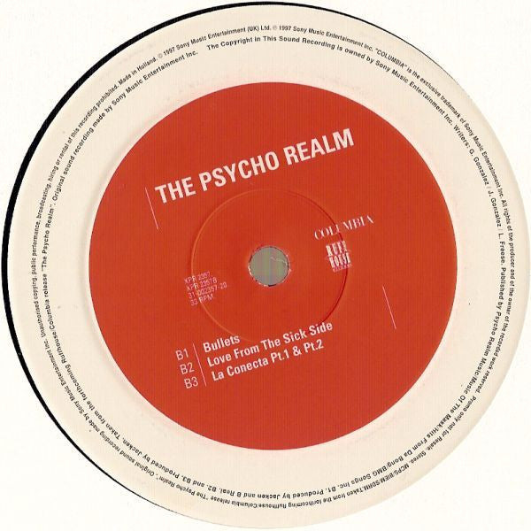 Psycho Realm : The Psycho Realm - Sampler (12", M/Print, Promo, Smplr)