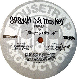 Spank Da Monkey : Naughty But Nice EP (12", EP)