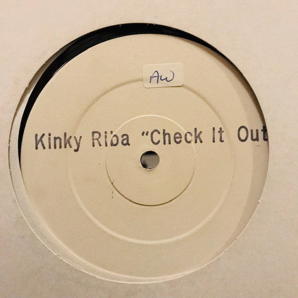Kinky Riba : Check It Out / Dub It Out (12", Promo, W/Lbl)