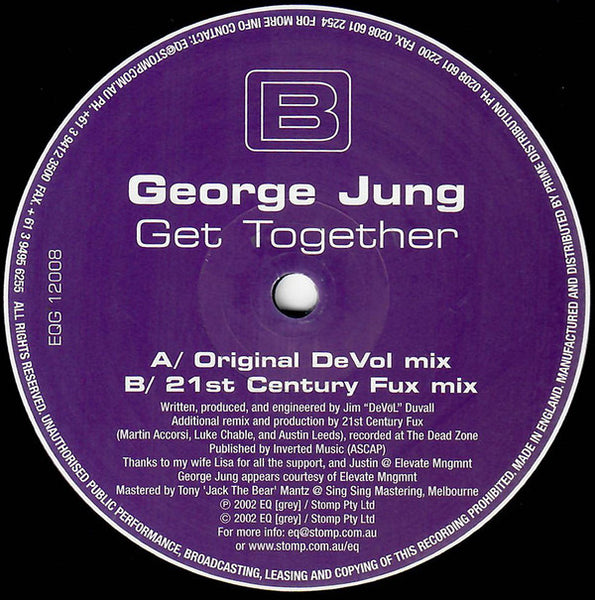 George Jung : Get Together (12")