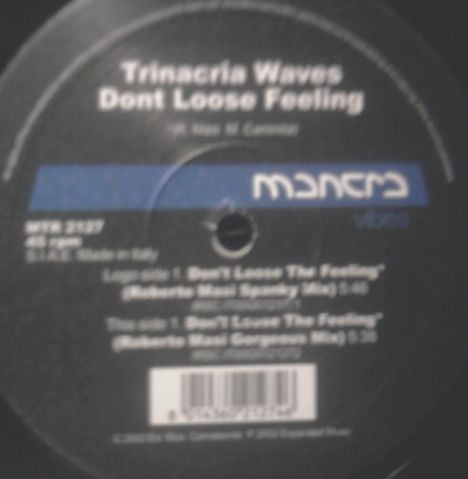 Trinacria Waves : Don't Loose The Feeling (12")