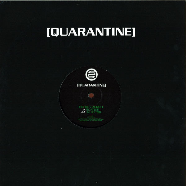 Fierce / Zero Tolerance : Scatter / Inhibitor (12")