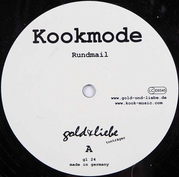 Kookmode : Rundmail / Unsubscribe (12")
