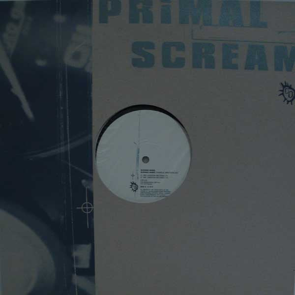 Primal Scream : Burning Wheel (12", Promo)