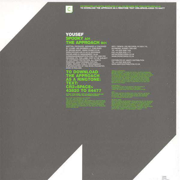 Yousef : Spooky / The Approach (12")