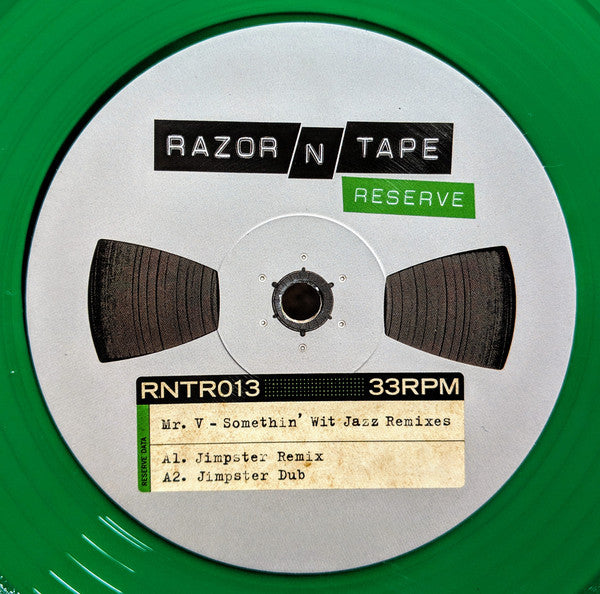Mr. V (4) : Somethin' Wit Jazz Remixes (12", Gre)