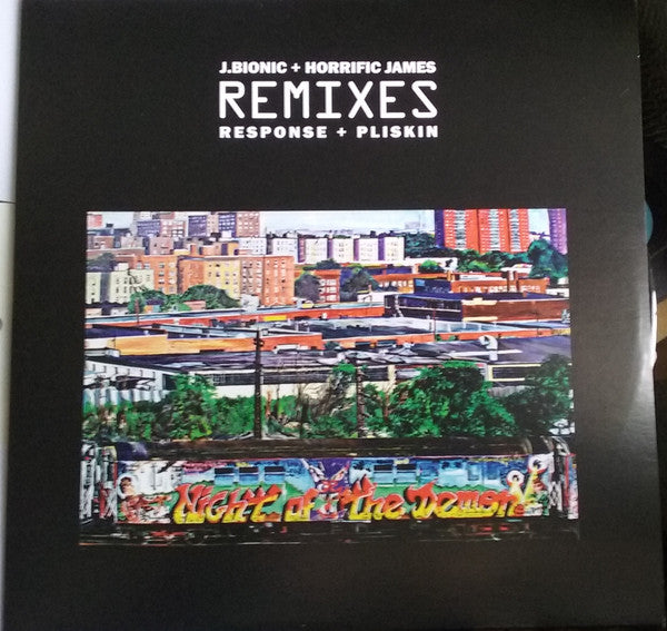 J.Bionic + Horrific James : Remixes (10", Single, Ltd)
