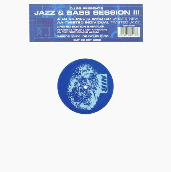 DJ SS : Jazz & Bass Session III (12", Ltd, Smplr)