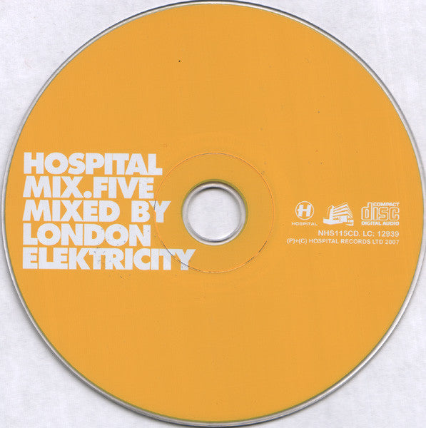 London Elektricity : Hospital Mix.Five (CD, Comp, Mixed)