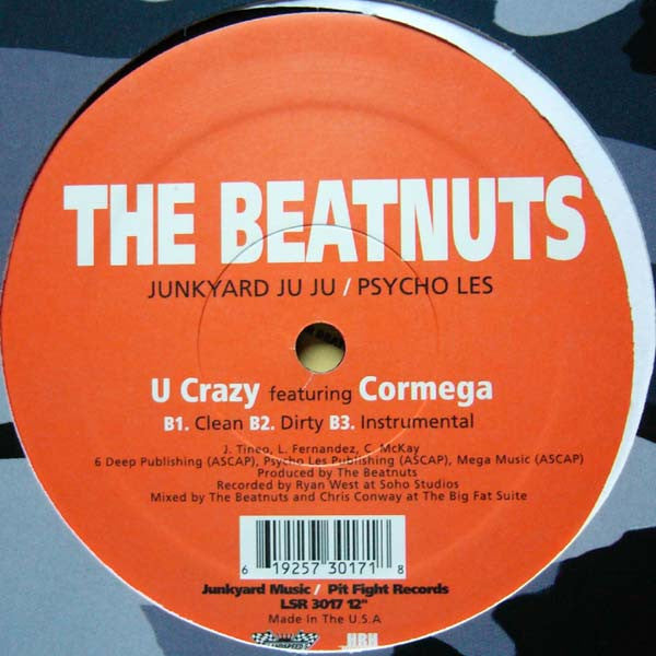 The Beatnuts : Ya Betta Believe It / U Crazy (12")