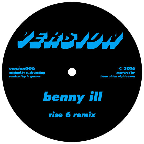 Benny Ill, Orson (6), Hops : The Benny Ill Remixes (12")