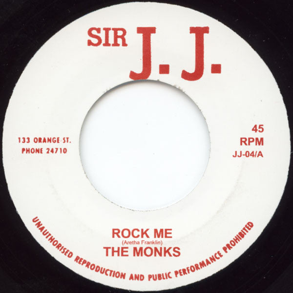 Harlesden Monks / Roland Alphonso With The Originals Orchestra : Rock Me / Hip Hug Her (7", Single, Unofficial)