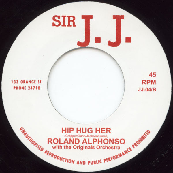 Harlesden Monks / Roland Alphonso With The Originals Orchestra : Rock Me / Hip Hug Her (7", Single, Unofficial)