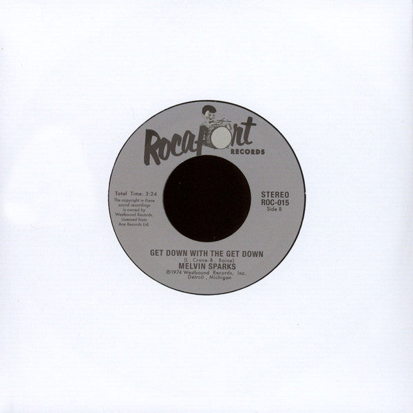 Melvin Sparks : If You Want My Love / Get Down With The Get Down (7", Single)