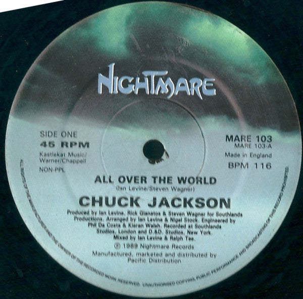 Chuck Jackson : All Over The World (12")