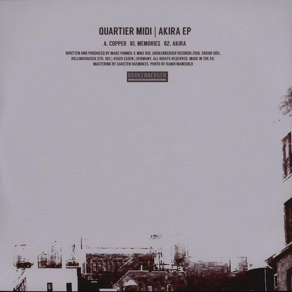 Quartier Midi : Akira EP (12")