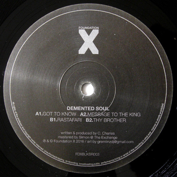 Demented Soul : Rastafari E.P. (12", EP)