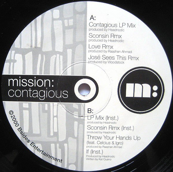 Mission: : Contagious (12")