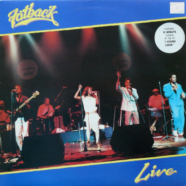 The Fatback Band : Live (LP, Album)