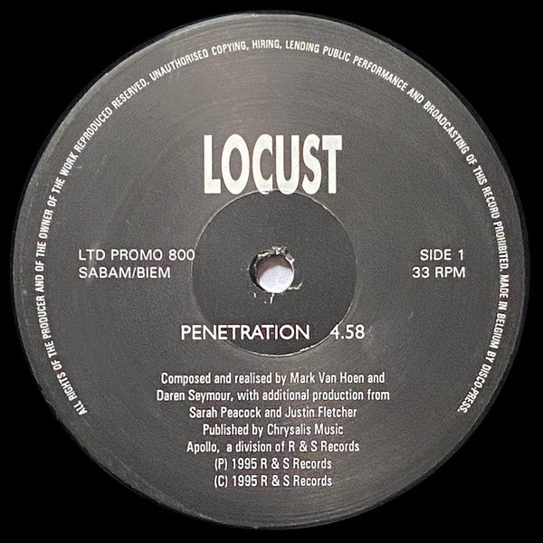 Locust : Penetration (12", Promo)