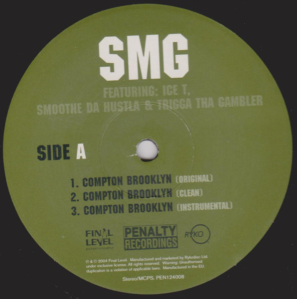 SMG (2) : Compton Brooklyn / Bang Bang (12")