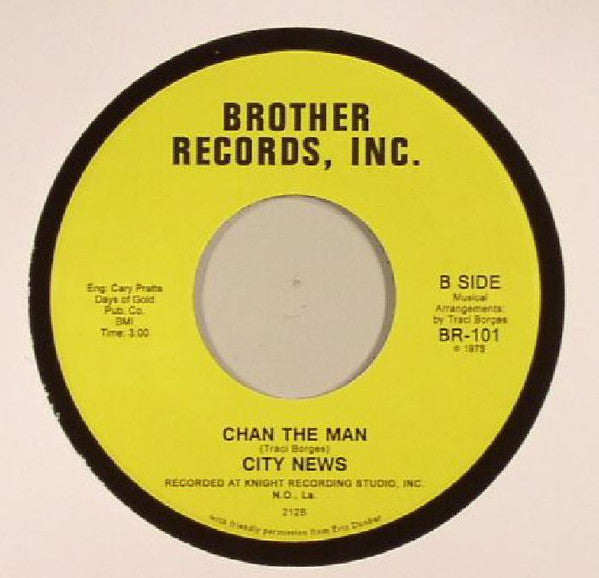 City News : Bustin Up / Chan The Man (7", RE)