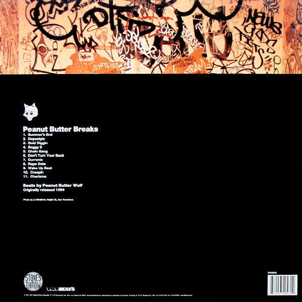 Peanut Butter Wolf : Peanut Butter Breaks (LP, Album, RE, RM)