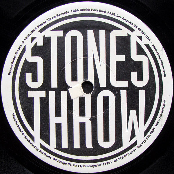 Peanut Butter Wolf : Peanut Butter Breaks (LP, Album, RE, RM)