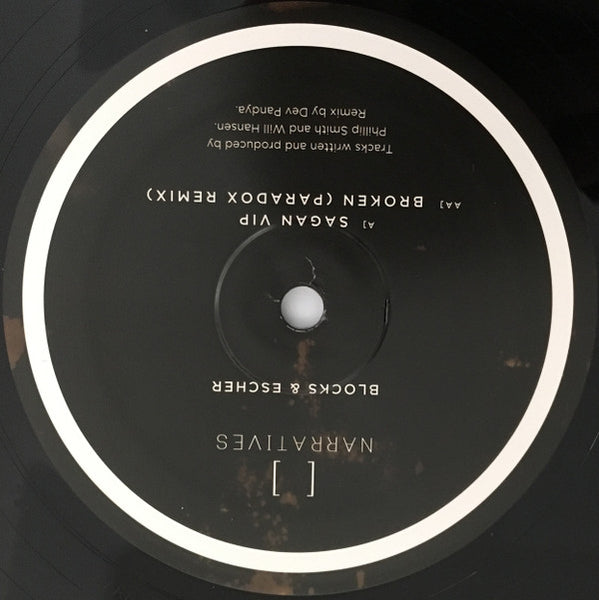 Blocks & Escher : Sagan (VIP) / Broken (Paradox Remix) (12")