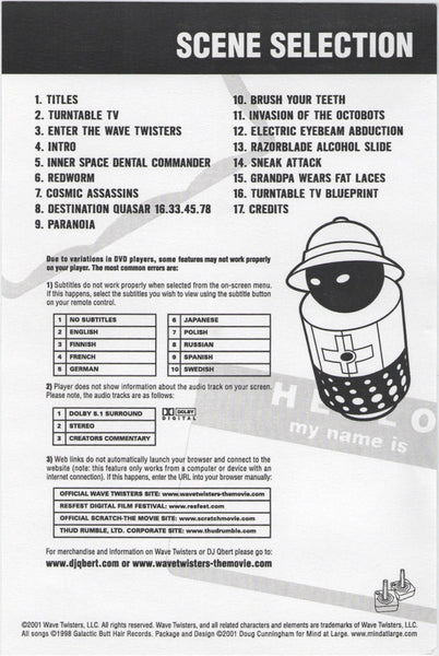 DJ Q-Bert : Wave Twisters (DVD-V, NTSC)