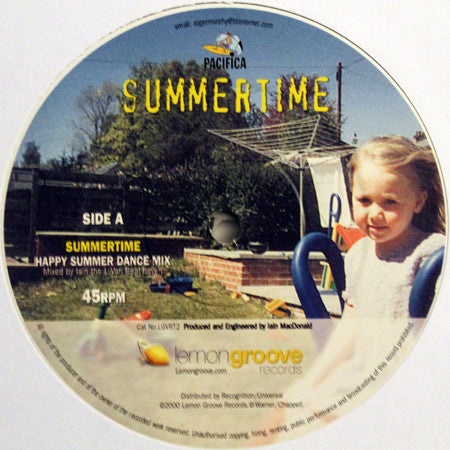 Pacifica (9) : Summertime (12")
