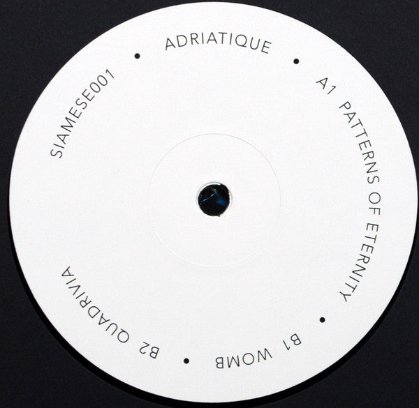 Adriatique : Patterns Of Eternity (12")