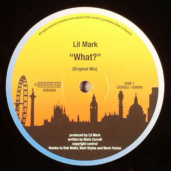 Lil' Mark : What? (12")