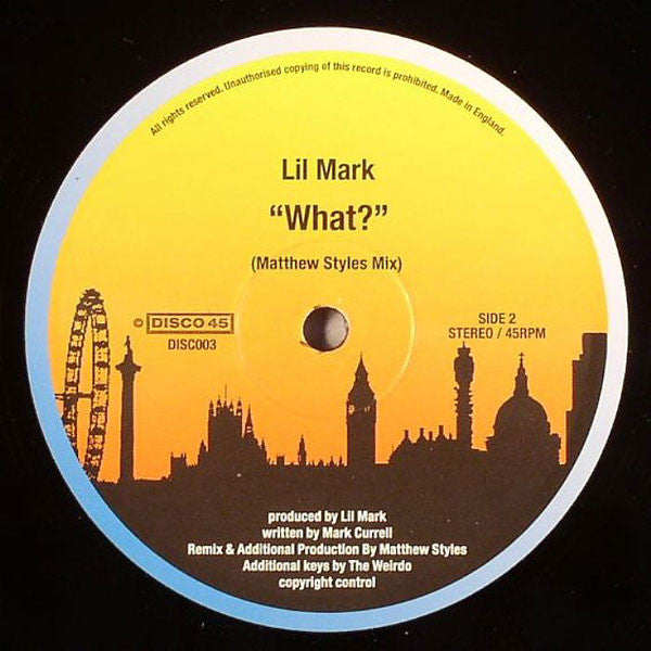 Lil' Mark : What? (12")