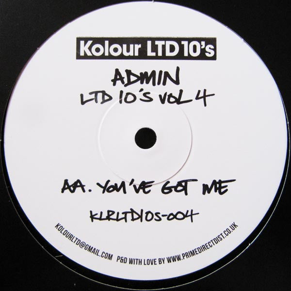 Admin : Ltd 10's Vol 4 (10")