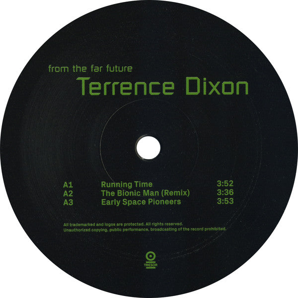 Terrence Dixon : From The Far Future (2xLP, Album, RP + 7")