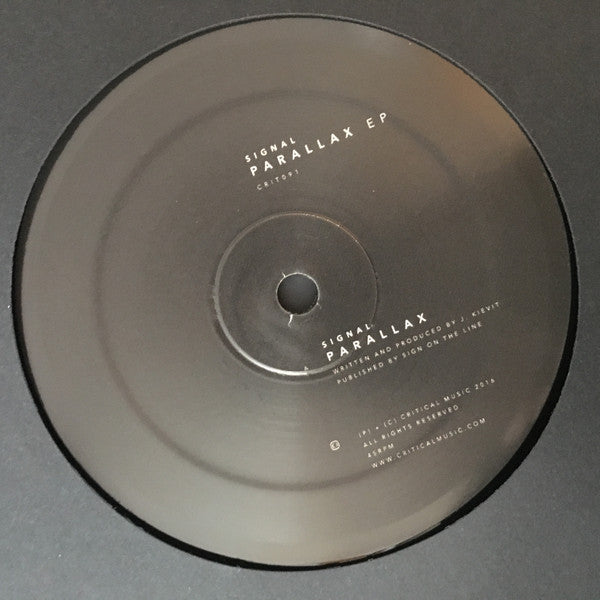 Signal (18) : Parallax EP (12", EP)