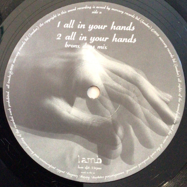Lamb : All In Your Hands (12", Promo)